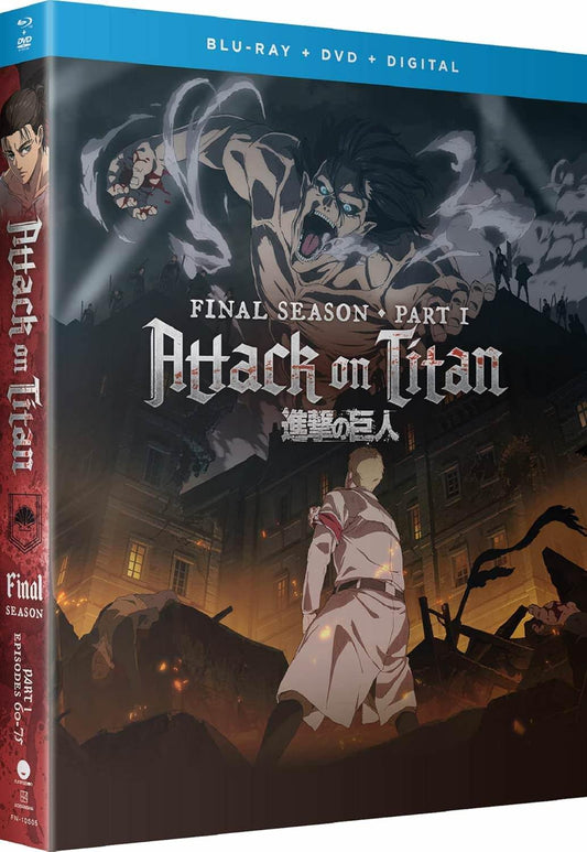 Blu-ray DVDコンボパック 進撃の巨人 The Final Season Part 1 謎の巨人の真実解明 壮大な物語 新章開幕 パラディ島とマーレイ対立 高画質高音質 3枚Blu-ray 3枚DVD 計6枚 收藏版  DVD