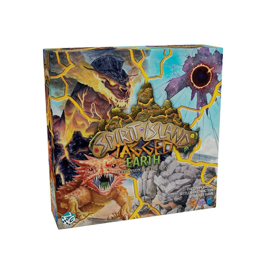 ボードゲーム Spirit Island Jagged Earth 拡張セット スピリットアイランド ブランド 新スピリット十体 新敵二種 新トークン導入 プレイ人数最大四人対応 追加シナリオ三種 大規模協力プレイ 多様な戦略 探検者とDahan 