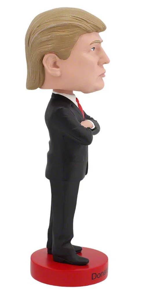 フィギュア アメリカ歴代大統領コレクション ドナルド・トランプ 第45代アメリカ合衆国大統領 ロイヤルボブルス 高品質ポリレジン素材 手作業塗装 首振り機能付き シリアルナンバー ホログラム付き コレクターズ限定ボックス