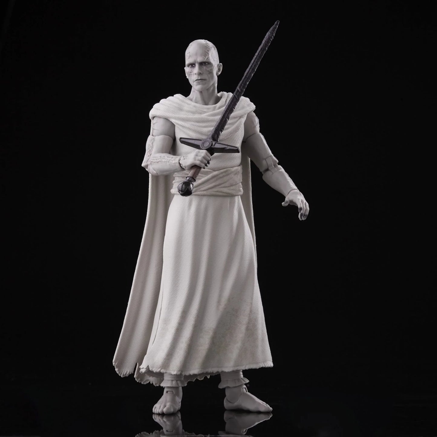 アウトレット品 フィギュア ゴア・ザ・ゴッド・ブッチャー マーベルレジェンドシリーズ ハズブロ 6インチ 約15cm 映画 ソー ラブ＆サンダー クリスチャン・ベール演じる神殺し ヌル 黒い存在 オールブラック・ネクロソード 付属