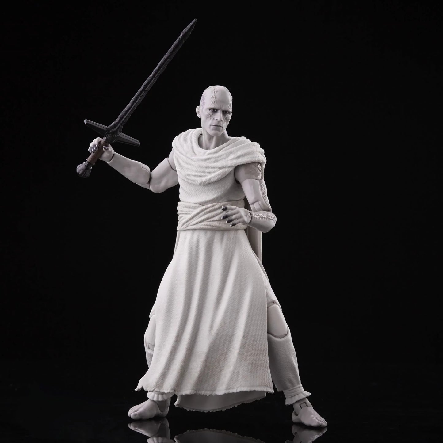 アウトレット品 フィギュア ゴア・ザ・ゴッド・ブッチャー マーベルレジェンドシリーズ ハズブロ 6インチ 約15cm 映画 ソー ラブ＆サンダー クリスチャン・ベール演じる神殺し ヌル 黒い存在 オールブラック・ネクロソード 付属