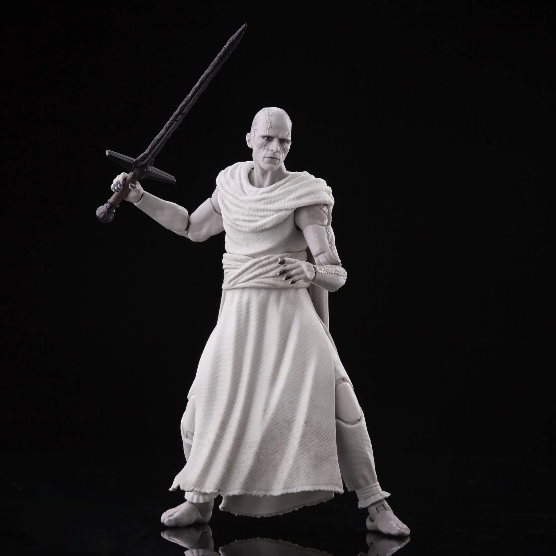 アウトレット品 フィギュア ゴア・ザ・ゴッド・ブッチャー マーベルレジェンドシリーズ ハズブロ 6インチ 約15cm 映画 ソー ラブ＆サンダー クリスチャン・ベール演じる神殺し ヌル 黒い存在 オールブラック・ネクロソード 付属