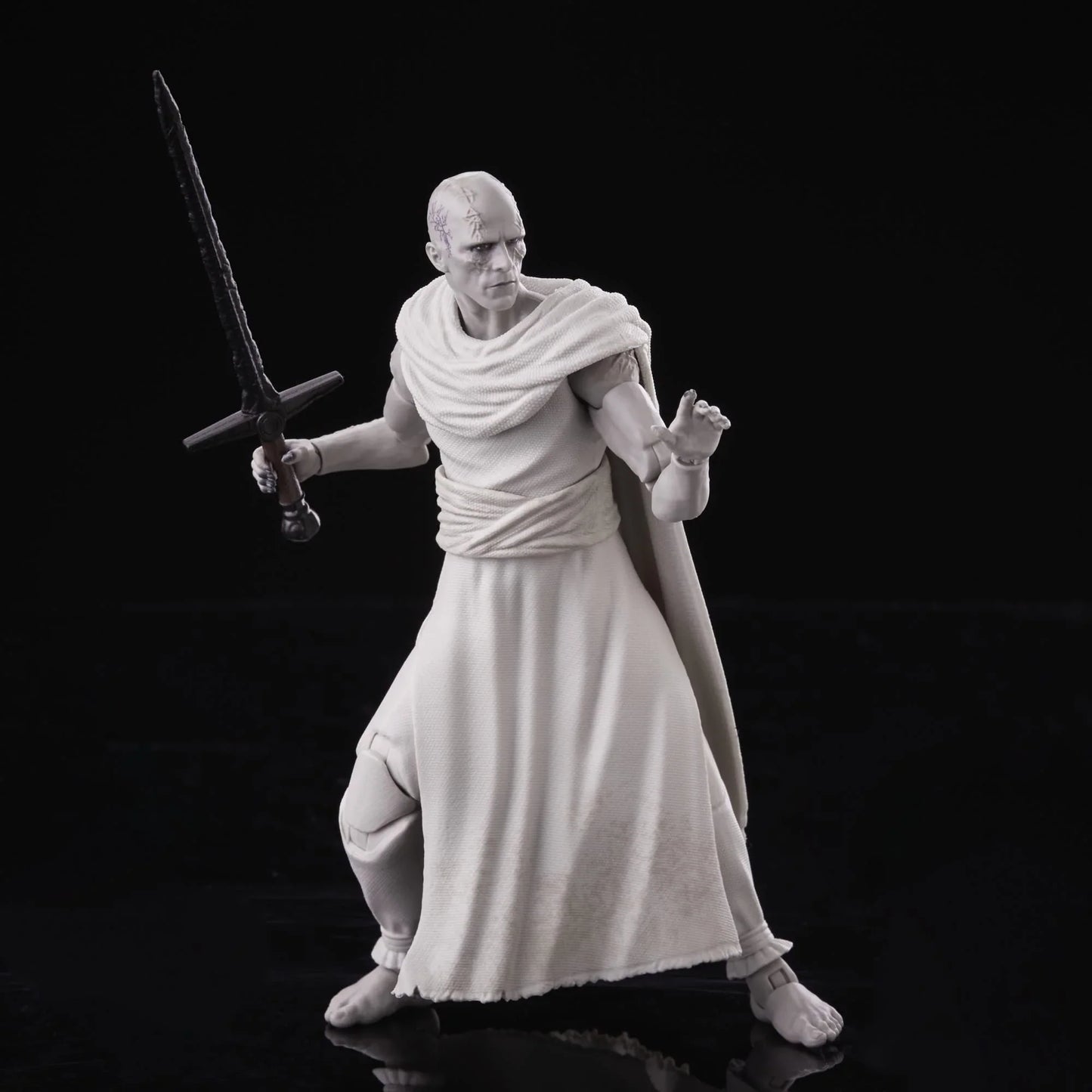 アウトレット品 フィギュア ゴア・ザ・ゴッド・ブッチャー マーベルレジェンドシリーズ ハズブロ 6インチ 約15cm 映画 ソー ラブ＆サンダー クリスチャン・ベール演じる神殺し ヌル 黒い存在 オールブラック・ネクロソード 付属