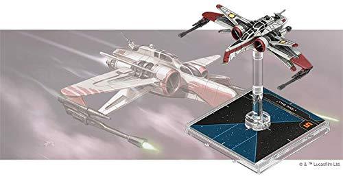 ミニチュアゲーム ARC-170 Starfighter X-Wing 2nd Ed Galactic Republic 重装備スターファイター 後部ガンナー搭載 全方位攻撃可能 精巧塗装 多彩パイロット14枚アップグレードカード豊富 武装強化 魚雷システム搭載 