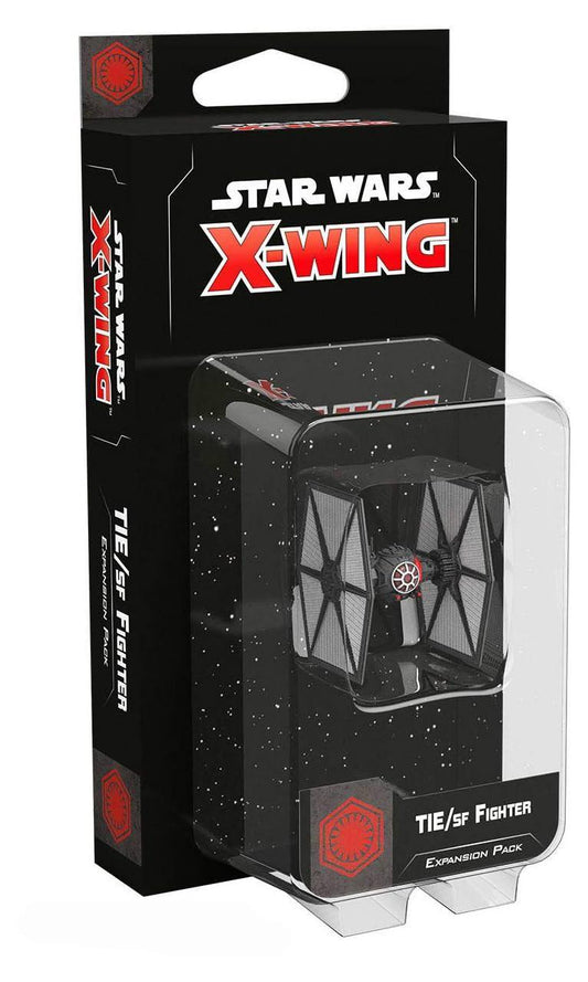 スターウォーズ ミニチュアゲーム TIE/sf Fighter Expansion Pack ファーストオーダー 高性能 多目的 戦闘機 回転可能 ヘビーウェポントレット搭載 先進エネルギーセル 技術 シエナー・ジャームス艦隊 シップカード