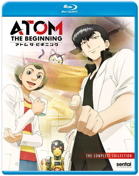 Blu-ray アトム ザ・ビギニング コンプリートコレクション Sentai 2017年放送全12話収録 鉄腕アトム前日譚 手塚治虫 SFアニメ ロボット工学 人工知能 深遠なテーマ 未来技術描写 約300分収録 完全高画質版