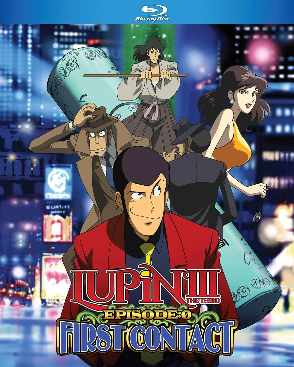ブルーレイ ルパン三世 EPISODE：０ ファーストコンタクト モンキー・パンチ 大原実監督作品 高画質 高音質 特典映像収録 伝説の怪盗団誕生ストーリー 次元大介 五ェ門 峰不二子 銭形警部 出会い描写 アニメーション 1080p AVC 