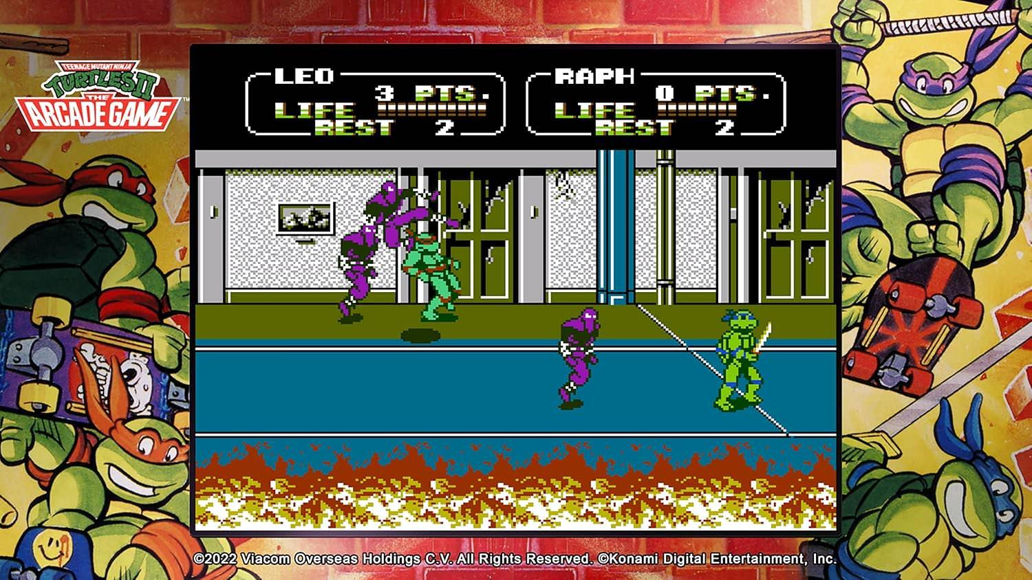 ゲーム ティーンエイジ ミュータント ニンジャ タートルズ ザ カワバンガ コレクション PS4版 13作品収録 クラシックゲーム レトロゲーム オンラインマルチプレイ対応 途中セーブ リワインド機能 ミュージアムモード コナミデジタルエンタテインメント - Trade Center