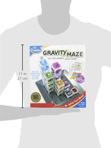 知育パズルゲーム Gravity Maze 重力の法則活用 STEM教育 知育玩具 論理的思考力 空間認識能力 計画力向上 高品質耐久パーツ 脳トレ 家庭学習 プレゼントに最適 複雑チャレンジカード多彩設計 難易度段階的調整 
