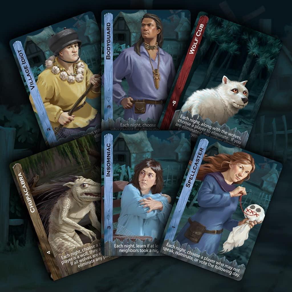 ボードゲーム 究極の人狼ゲーム Ultimate Werewolf バラエティ豊かな40種類以上の役割カードと昼夜の推理展開で最大30人対応の本格推理パーティーゲーム 