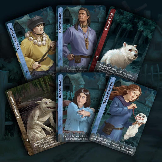 ボードゲーム 究極の人狼ゲーム Ultimate Werewolf バラエティ豊かな40種類以上の役割カードと昼夜の推理展開で最大30人対応の本格推理パーティーゲーム 