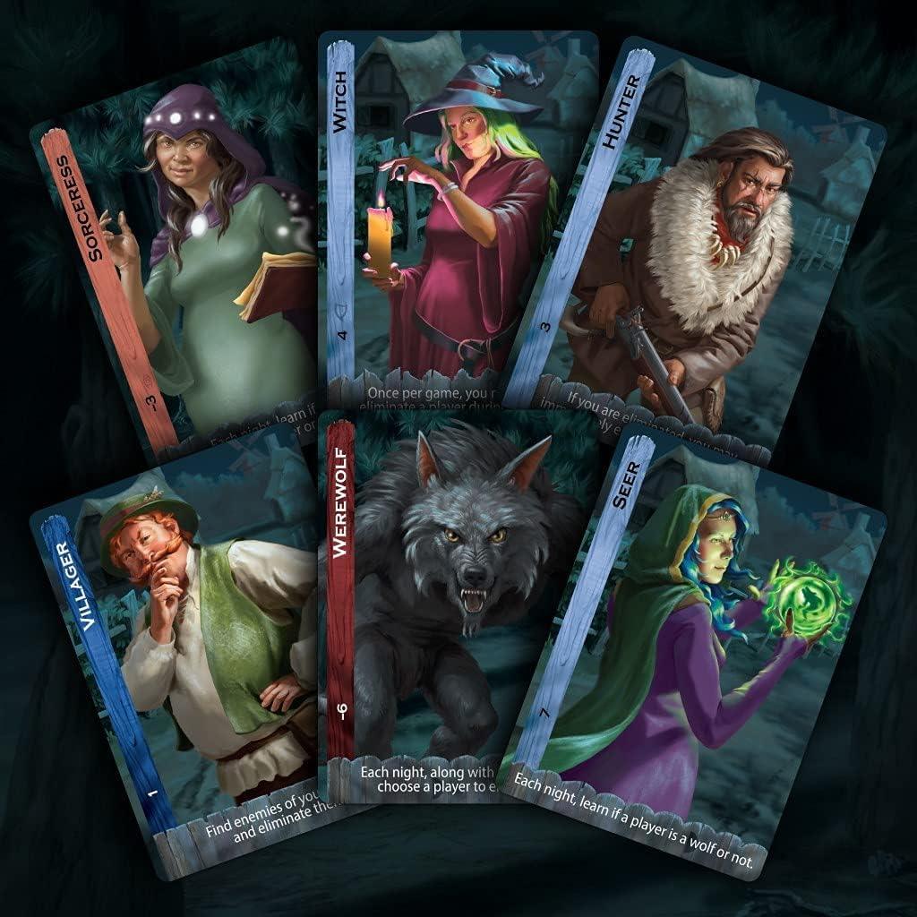 ボードゲーム 究極の人狼ゲーム Ultimate Werewolf バラエティ豊かな40種類以上の役割カードと昼夜の推理展開で最大30人対応の本格推理パーティーゲーム 