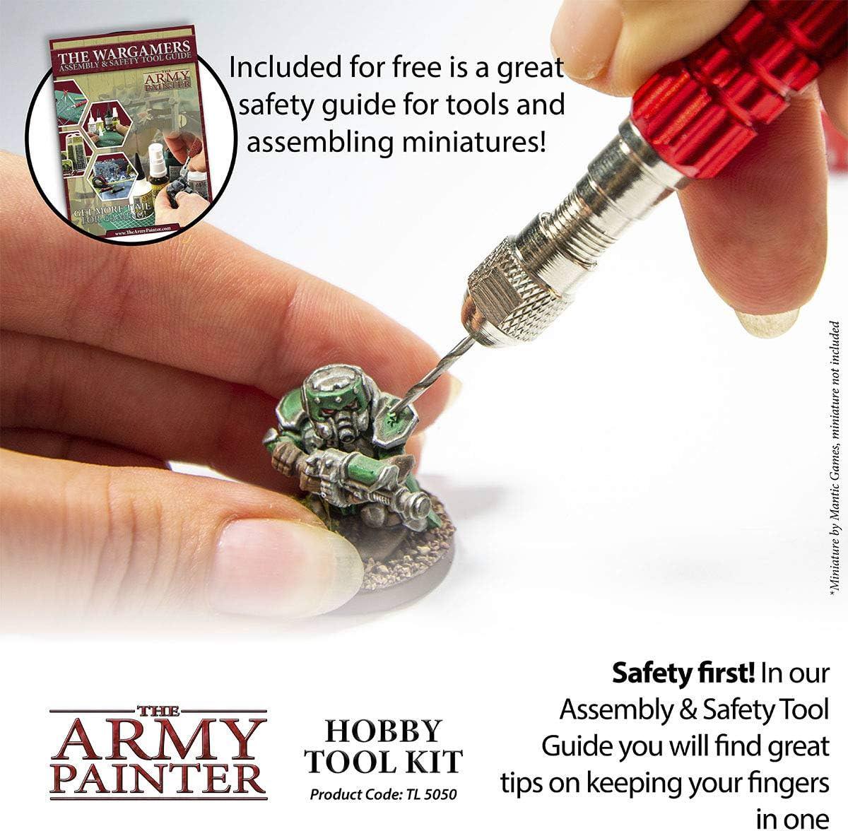ホビーツールキット The Army Painter ホビーツールキット The Army Painter オールインワン ミニチュア製作セット 高品質ドリル ホビーナイフ ダイヤモンドファイル スカルプトツール グリーンスタフ スーパーグルー 並行輸入品