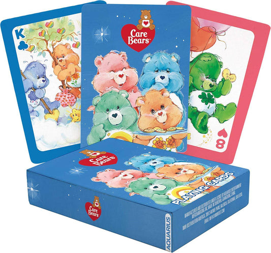 トランプ ケアベア Care Bears トランプ 高品質カード カラフルデザイン 公式ライセンス プレイングカード 心温まるキャラクター 多彩なゲーム対応 耐久性抜群 リネン仕上げ 52枚カードセット ジョーカー含む 6歳以上対象 