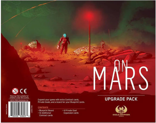 ボードゲーム 拡張セット オン・マーズ アップグレードパック On Mars Upgrade Pack 火星開拓 戦略ゲーム 新設計図ボード 追加契約カード 個人目標拡張カード 多様なプレイスタイル 戦略的アプローチ 高リプレイ性 1 ー 