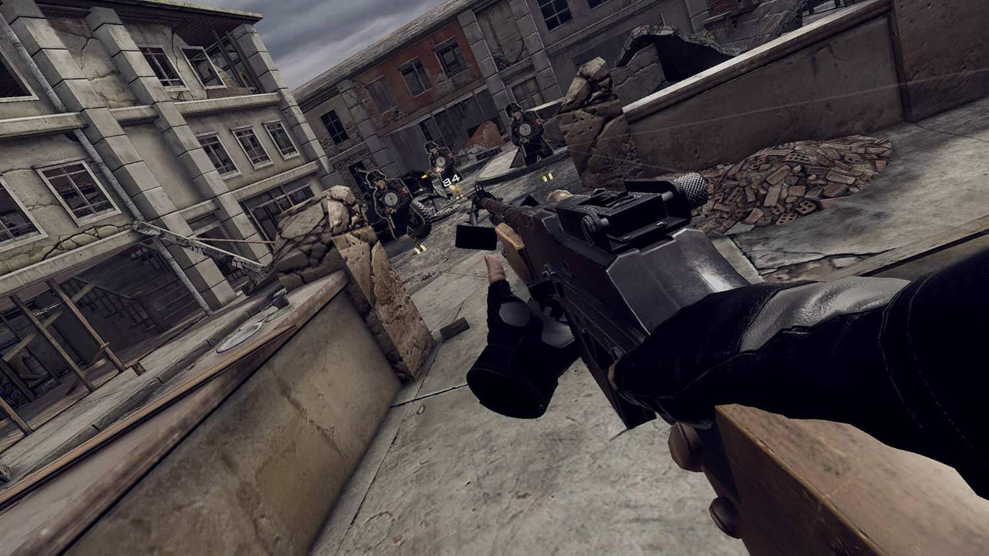 VRシューティングシミュレーター GUN CLUB VR PS4 The Binary Mill 並行輸入品 高度なリアル銃器操作と多彩なゲームモードを搭載 高精度な射撃訓練とゾンビモード対応 高精度な射撃訓練とゾンビモード対応 - Trade Center