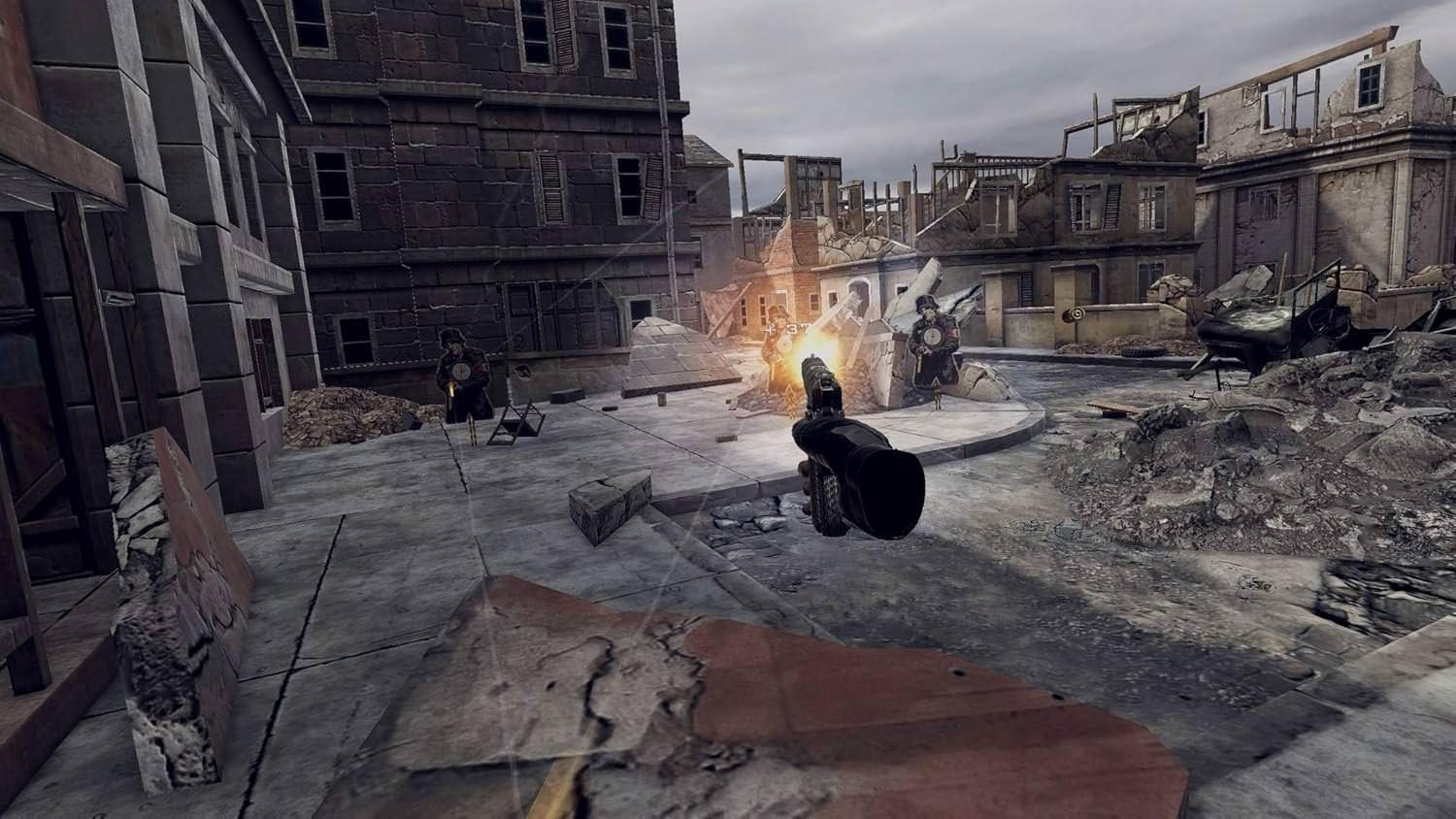 VRシューティングシミュレーター GUN CLUB VR PS4 The Binary Mill 並行輸入品 高度なリアル銃器操作と多彩なゲームモードを搭載 高精度な射撃訓練とゾンビモード対応 高精度な射撃訓練とゾンビモード対応 - Trade Center