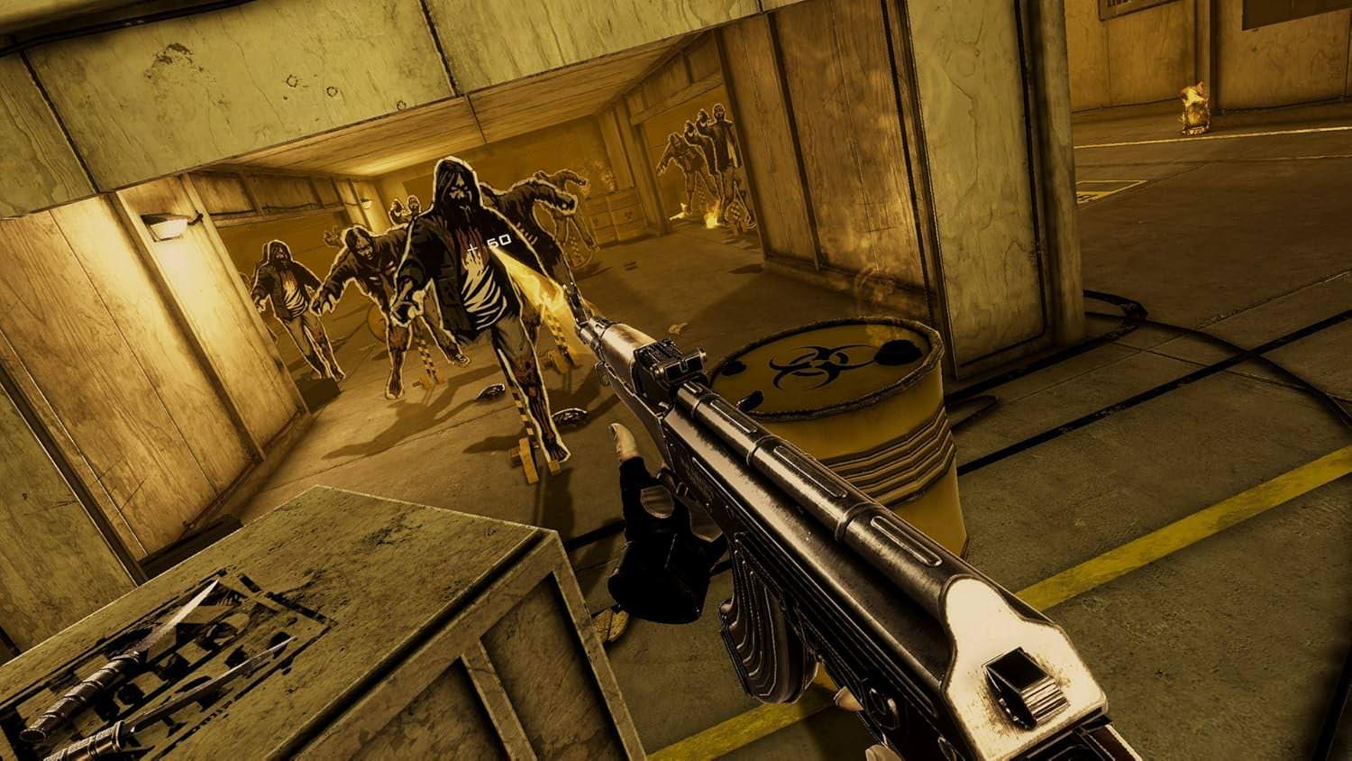 VRシューティングシミュレーター GUN CLUB VR PS4 The Binary Mill 並行輸入品 高度なリアル銃器操作と多彩なゲームモードを搭載 高精度な射撃訓練とゾンビモード対応 高精度な射撃訓練とゾンビモード対応 - Trade Center