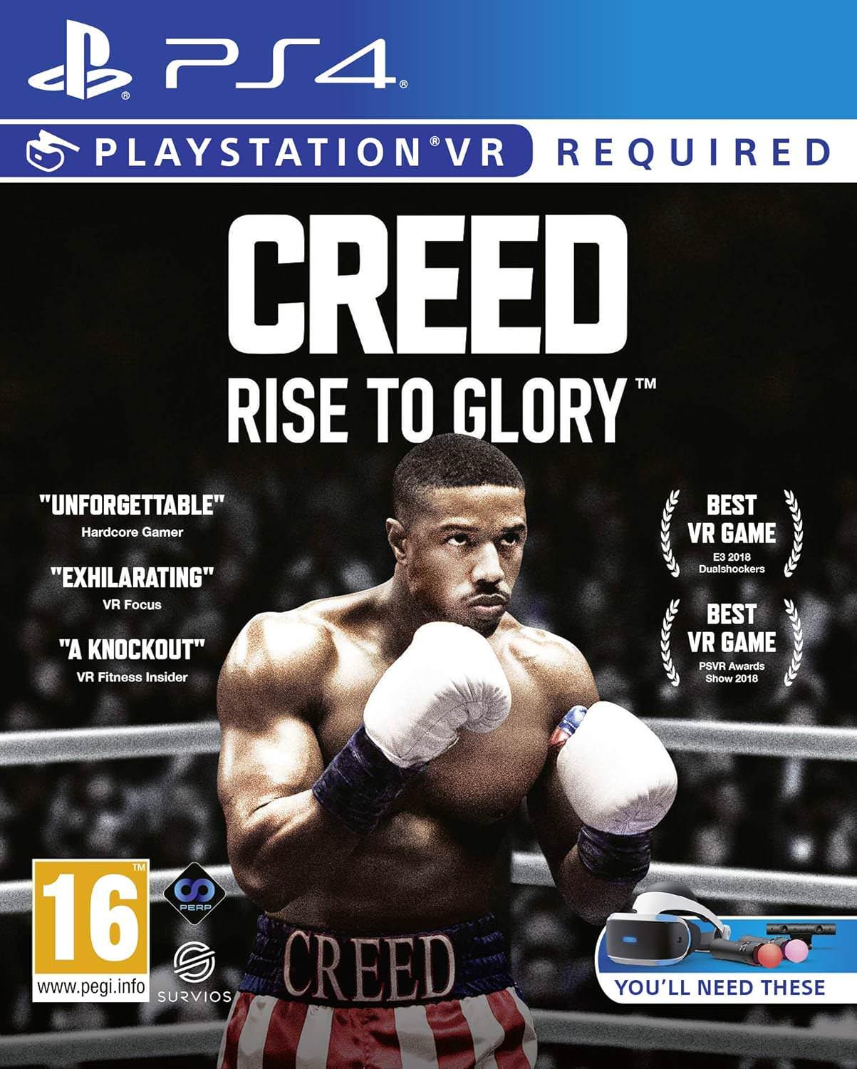 VRボクシングゲーム Creed Rise to Glory Survios 映画ロッキーシリーズ再現 臨場感あふれるファントムメレー技術搭載 スローモーションカウンター使用 強敵と対戦可能 オンラインPvP対応 フィットネス機能付き 初心者から上級者向け 並行輸入品