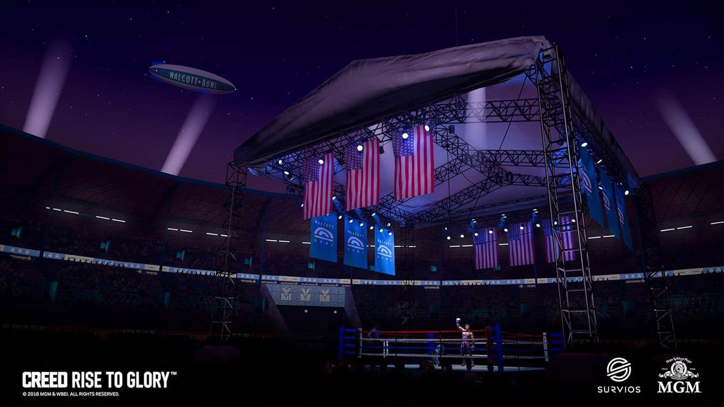 VRボクシングゲーム Creed Rise to Glory Survios 映画ロッキーシリーズ再現 臨場感あふれるファントムメレー技術搭載 スローモーションカウンター使用 強敵と対戦可能 オンラインPvP対応 フィットネス機能付き 初心者から上級者向け 並行輸入品
