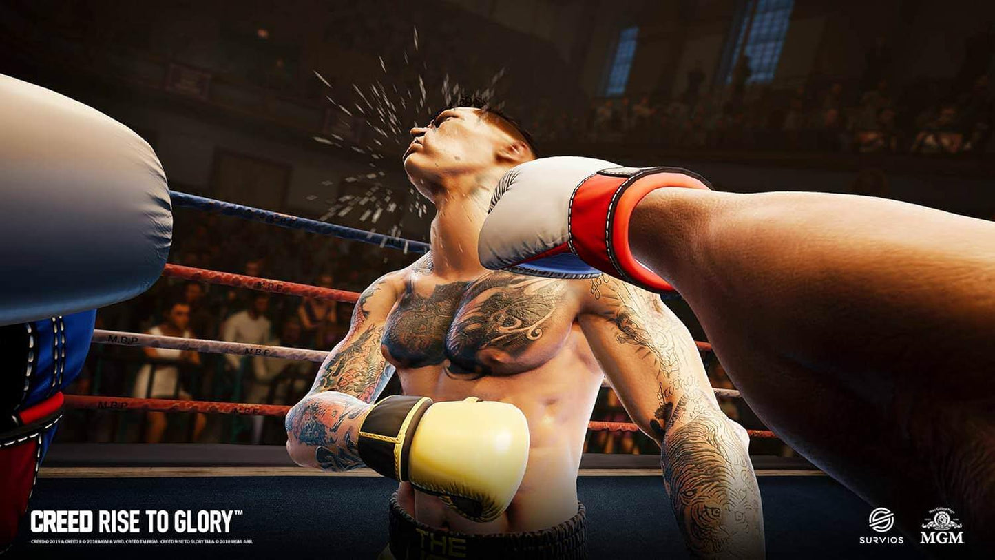 VRボクシングゲーム Creed Rise to Glory Survios 映画ロッキーシリーズ再現 臨場感あふれるファントムメレー技術搭載 スローモーションカウンター使用 強敵と対戦可能 オンラインPvP対応 フィットネス機能付き 初心者から上級者向け 並行輸入品