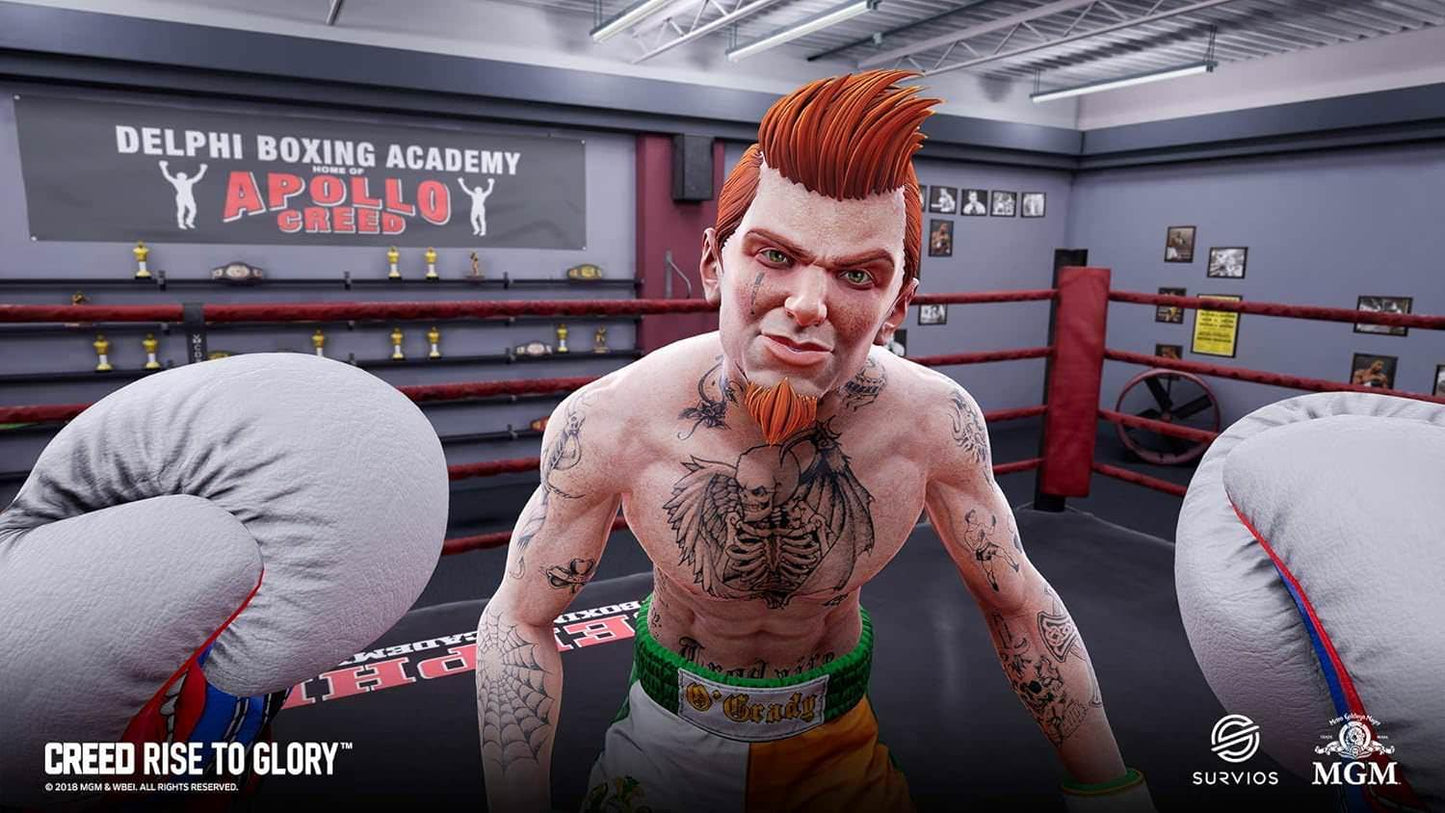 VRボクシングゲーム Creed Rise to Glory Survios 映画ロッキーシリーズ再現 臨場感あふれるファントムメレー技術搭載 スローモーションカウンター使用 強敵と対戦可能 オンラインPvP対応 フィットネス機能付き 初心者から上級者向け 並行輸入品