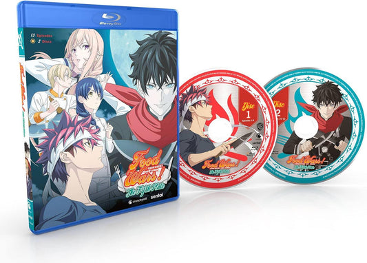 Blu-ray 食戟のソーマ 豪ノ皿 J.C.STAFF 米たにヨシトモ監督 料理バトルシリーズ集大成 全13話収録 高画質映像 ナノライプOP 純粋な熱量と情熱が踊る食の挑戦譚 