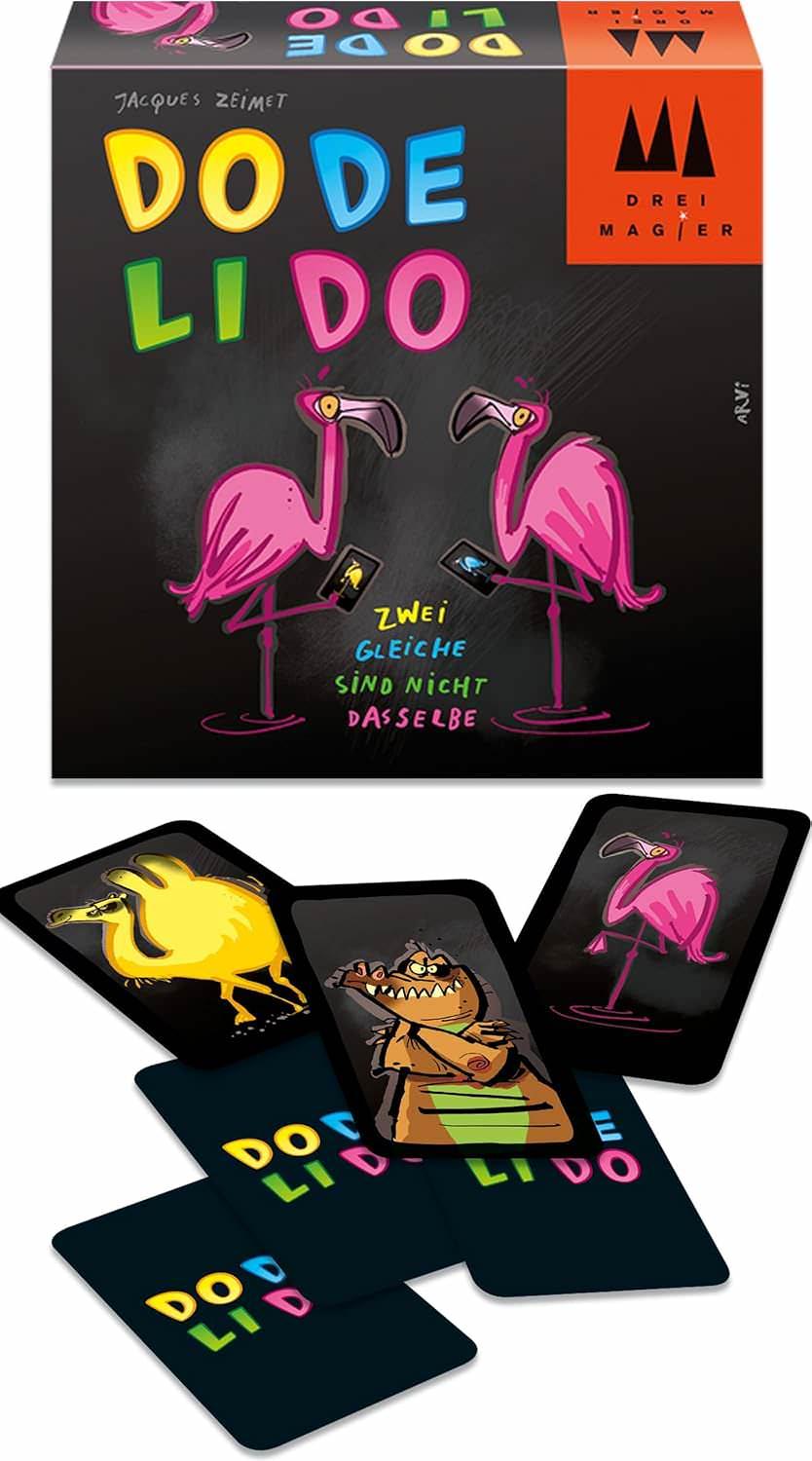 カードゲーム ドデリド Dodelido 反射神経 判断力 競う スピーディー エキサイティング 動物カード ゲーム 特殊ワニカード シンプルルール 家族 友達 集中力 笑い 驚き Spiel des Jahres 2017 推薦 リスト 傑作