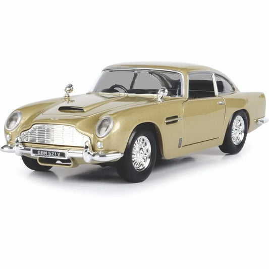 ミニカー MOTORMAX アストンマーチン DB5 1/24 1963年 ゴールド 精密再現 クラシックカー コレクション 高貴な輝き 卓越したディテール 極上の仕上がり タイムレスな魅力 英国ラグジュアリースポーツカー 007愛車 映画名車 歴史的価値