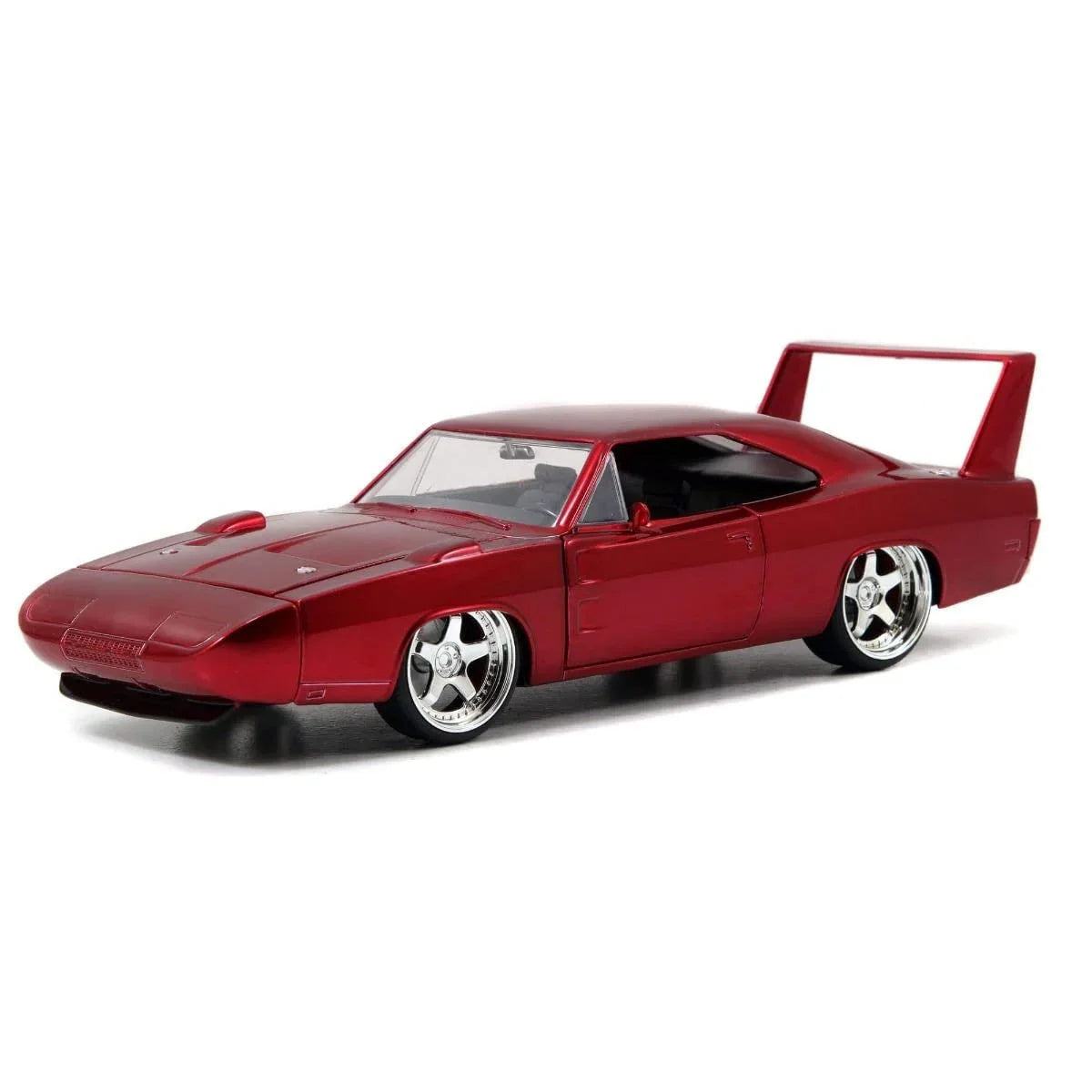 ミニカー 1969年式ダッジ チャージャー デイトナ Jada Toys 1 24スケール ダイキャストモデルカー ワイルド スピード スカイミッション 映画 アイコニック マッスルカー 巨大ウイング エアロパーツ ホイール 再現 レーシングカー 血統 7 2リッター