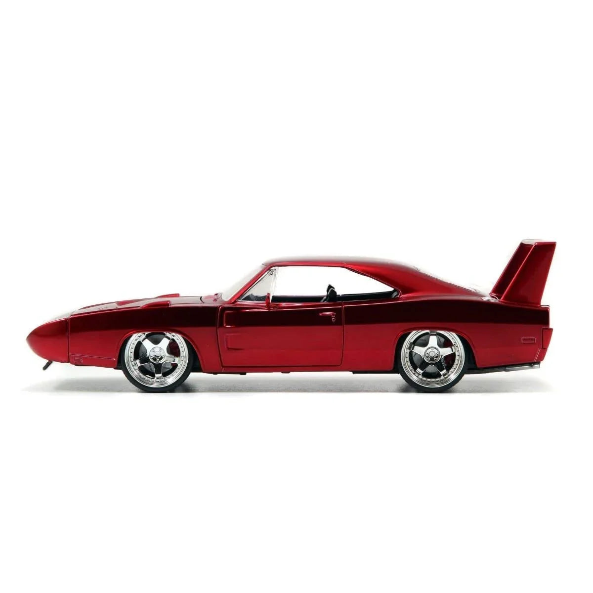 ミニカー 1969年式ダッジ チャージャー デイトナ Jada Toys 1 24スケール ダイキャストモデルカー ワイルド スピード スカイミッション 映画 アイコニック マッスルカー 巨大ウイング エアロパーツ ホイール 再現 レーシングカー 血統 7 2リッター
