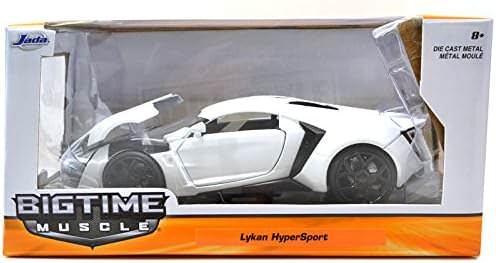 模型カー ライカン ハイパースポーツ Wモーターズ 1/24スケール ダイキャストモデル 純白ボディ 精巧デザイン シャープエッジ ラグジュアリーインテリア コレクション 贈り物 特別な輝き 高級スーパーカー 中東初 最高速度385km 最高出力780ps