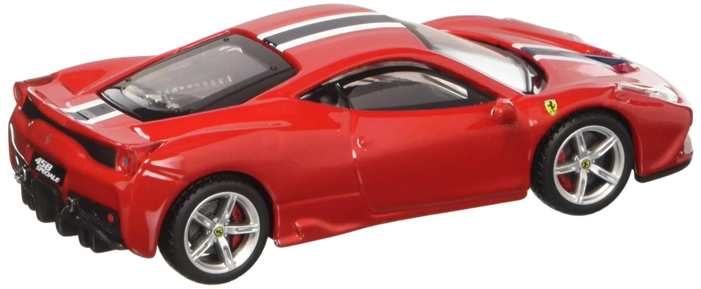 ミニカー Bburago フェラーリ 458 Speciale 2014 イタリアン スポーツカー コレクション 模型 卓越 デザイン 精密 ディテール 鮮やか カラーリング 緻密 内装 技術 極致 高品質 リアル 再現 パフォーマンス V8 エンジン 車 卓越 品質 堪能