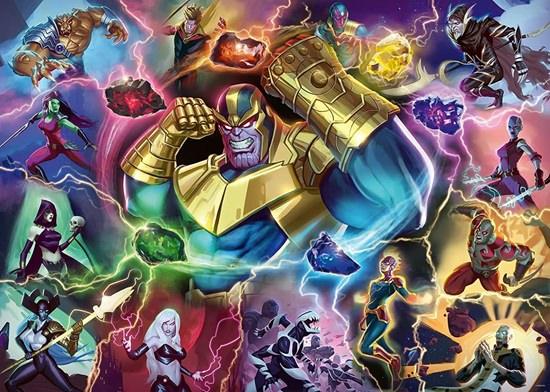 パズル ラベンスバーガー マーベル ヴィラナス サノス 1000ピース ジグソーパズル 高品質 インフィニティ・ストーン 宇宙の征服者 ヴィラナスシリーズ マーベル・シネマティック・ユニバース 映画ファン向け コレクション 高精度カット FSC認証 70cm×50cm - Trade Center