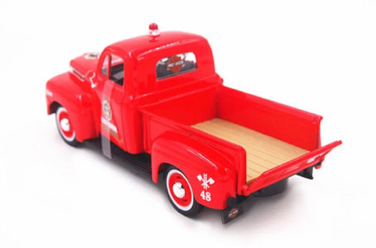 ミニカー 1948年 Ford F-1 ピックアップトラック 1936年 ハーレーダビッドソン EL Knucklehead コラボレーションモデル ダイキャスト 1/24スケール 精巧な再現 細部までこだわり抜いた仕上がり クラシックな雰囲気溢れる コレクター向け