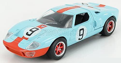 ミニカー NOREV ノレブ フォード GT40 ガルフ ルマン24時間優勝車 1968 1/43 スケール 低いボディライン 特徴的ドアカット 象徴的ガルフカラーリング モータースポーツ史に輝く伝説名車 卓越技術力 本物さながら存在感