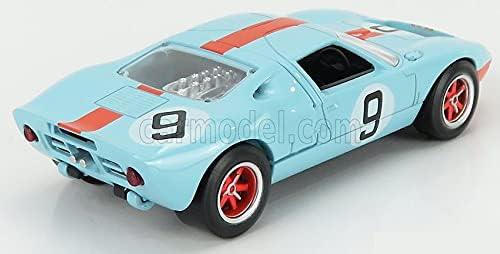 ミニカー NOREV ノレブ フォード GT40 ガルフ ルマン24時間優勝車 1968 1/43 スケール 低いボディライン 特徴的ドアカット 象徴的ガルフカラーリング モータースポーツ史に輝く伝説名車 卓越技術力 本物さながら存在感