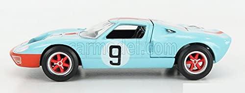 ミニカー NOREV ノレブ フォード GT40 ガルフ ルマン24時間優勝車 1968 1/43 スケール 低いボディライン 特徴的ドアカット 象徴的ガルフカラーリング モータースポーツ史に輝く伝説名車 卓越技術力 本物さながら存在感