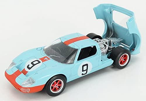 ミニカー NOREV ノレブ フォード GT40 ガルフ ルマン24時間優勝車 1968 1/43 スケール 低いボディライン 特徴的ドアカット 象徴的ガルフカラーリング モータースポーツ史に輝く伝説名車 卓越技術力 本物さながら存在感