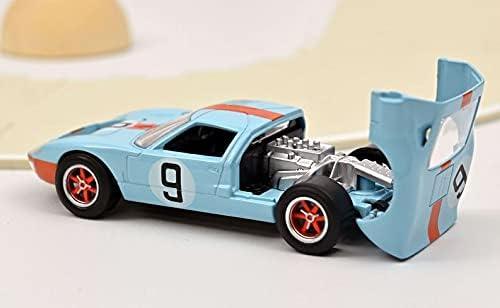 ミニカー NOREV ノレブ フォード GT40 ガルフ ルマン24時間優勝車 1968 1/43 スケール 低いボディライン 特徴的ドアカット 象徴的ガルフカラーリング モータースポーツ史に輝く伝説名車 卓越技術力 本物さながら存在感
