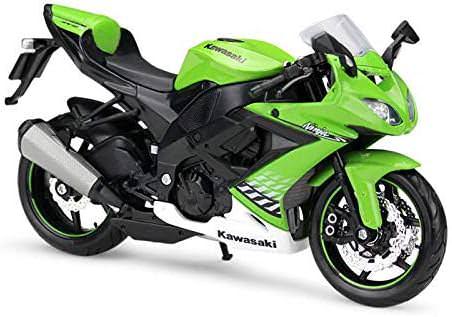 ミニカー Maisto マイスト カワサキ ZX-10R 1/12スケールモデル 高品質な精巧な細部再現 ダイキャスト製 重量感ある質感 バイク愛好家 コレクター プレゼント最適 本物の迫力を忠実に表現 飾りやすいコンパクトサイズ