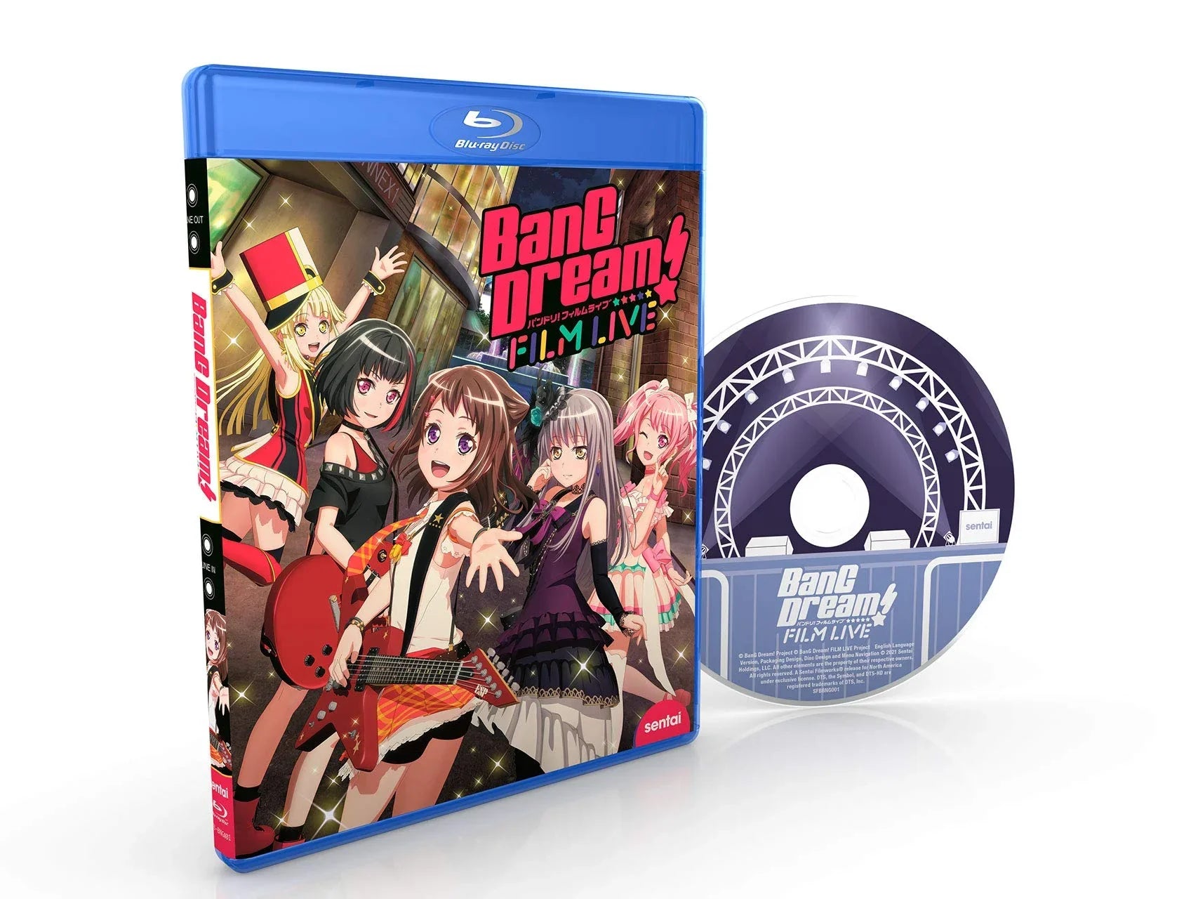 Blu-ray BanG Dream! Film Live BanG Dream! リアルとアニメが融合した革新的音楽プロジェクト Poppin Party Afterglow Pastel Palettes Roselia ハロー ハッピーワールド ライブフィルム体験 