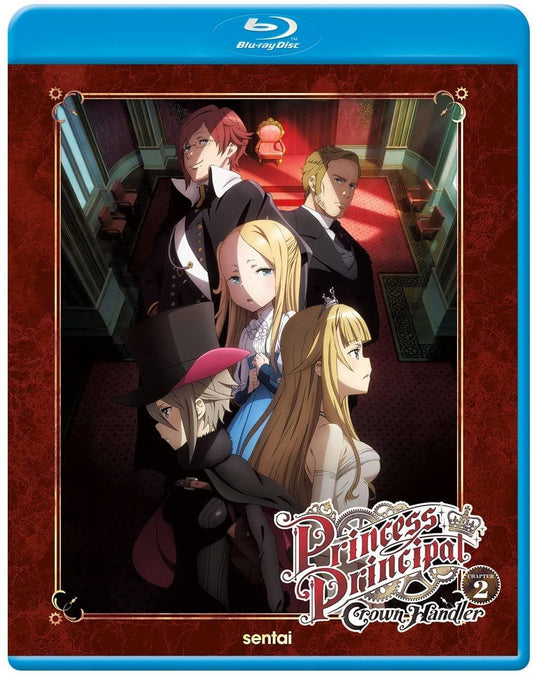 Blu-ray プリンセス・プリンシパル Crown Handler 第2章 アクタス制作 スチームパンク スパイアクション 迫力満点 高解像度 1080p サラウンド音響 梶浦由記音楽 映像美 緻密なストーリー 制服少女スパイの活躍 王室陰謀 