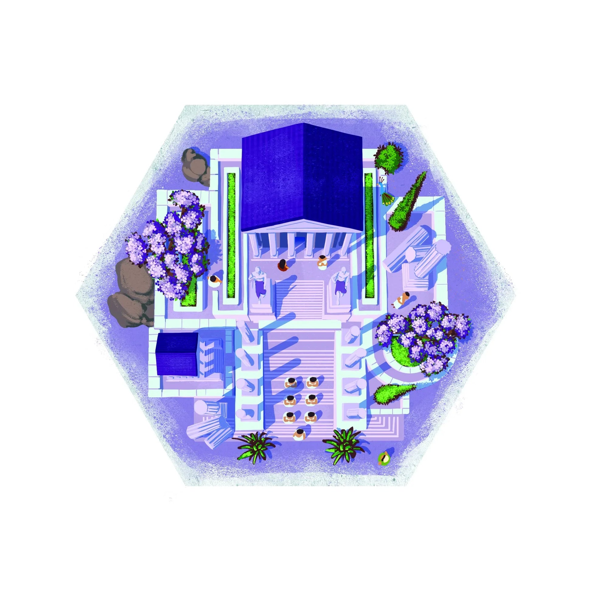 ボードゲーム 古代ギリシャの都市建設戦略ゲーム Akropolis アクロポリス Tric Trac Bronze 2022受賞 Cannes International Games Festival 2023ベストゲーム 住宅 市場 寺院 兵舎 