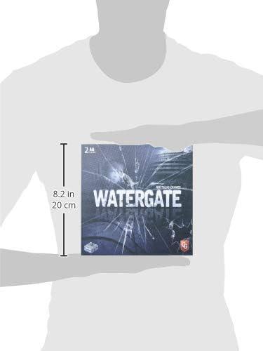 ボードゲーム Watergate 2人用戦略ゲーム 歴史的スキャンダル 非対称型 カードドリブン 綱引きシステム 30-60分プレイ 12歳以上対象 英語表記 輸入英語版 - Trade Center
