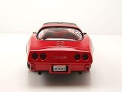 ミニカー MOTORMAX シボレー コルベット C3 1979 レッド 1/24スケール 精巧 再現 鮮やか ボディカラー 流麗 ボディライン ディテール 細部こだわり インテリア 再現度高い シート ダッシュボード 1979年式 快適性向上 洗練 デザイン パワフル