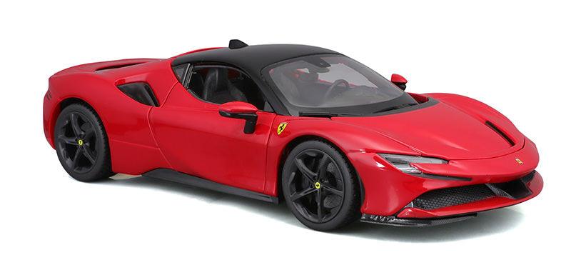 ブラーゴ フェラーリ SF90 ストラダーレ ハイブリッド 2019 レッド 1/18 Bburago FERRARI SF90 STRADALE - Trade Center