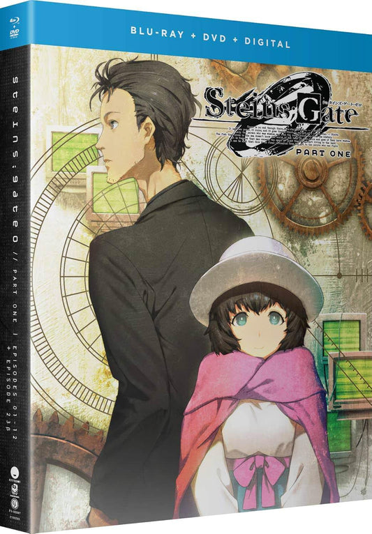 Blu-ray DVD シュタインズゲートゼロパート1スタンダードエディション Funimation 岡部倫太郎の新たな物語タイムトラベル科学の狭間で苦悩する感動作そして前半エピソード収録  DVD