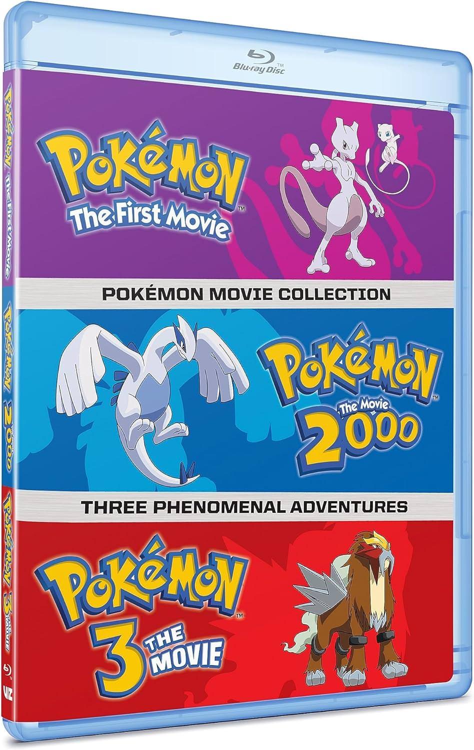 ポケモン映画 ポケモン映画1-3 Blu-ray コレクション ポケモンシリーズ 初期ポケモン映画 感動ストーリー ミュウツーの逆襲 幻のポケモンルギア爆誕 結晶塔の帝王 ENTEI 高画質1080p Blu-ray 映像美と没入感 