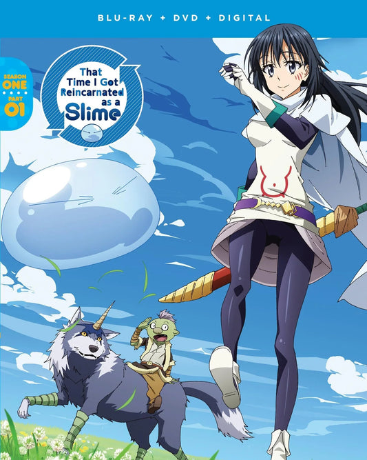 Blu-ray DVD 転生したらスライムだった件 シーズン1 パート1 8bit 高精細画質 16×9 HDネイティブ 声優裏話収録 主要12話エピソード包括 ファンタジー異世界転生原作魅力再現 菊地康仁監督制作川上泰樹漫画伏瀬原案  DVD